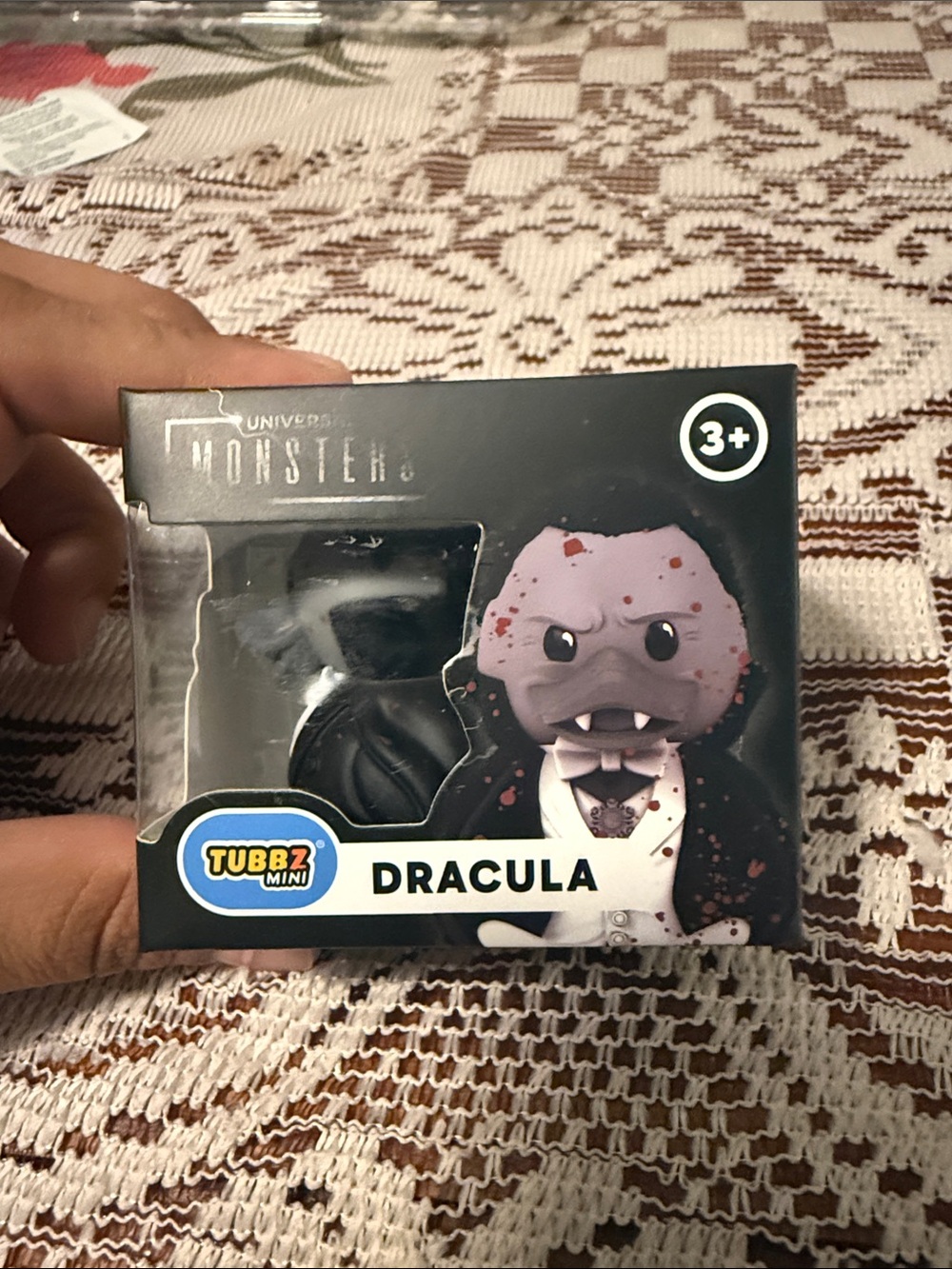 Tubbz Mini Dracula Collectible Figure - Black